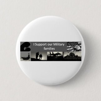Militaire families ronde button 5,7 cm