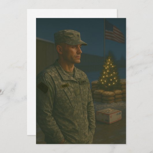 Militaire feestdag U wordt herinnerd aan de Kaart  (Voorkant / Achterkant)