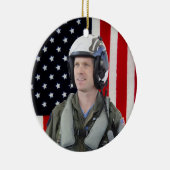 Militaire foto keramisch ornament (Rechts)