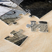 Militaire foto van een P-51-mosteranggevechtsvlieg Legpuzzel (Zijkant)