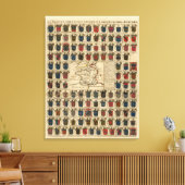 Militaire Frankrijk Canvas Afdruk (Insitu (Woonkamer))