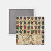 Militaire Frankrijk Magneet (Voorkant / Achterkant)