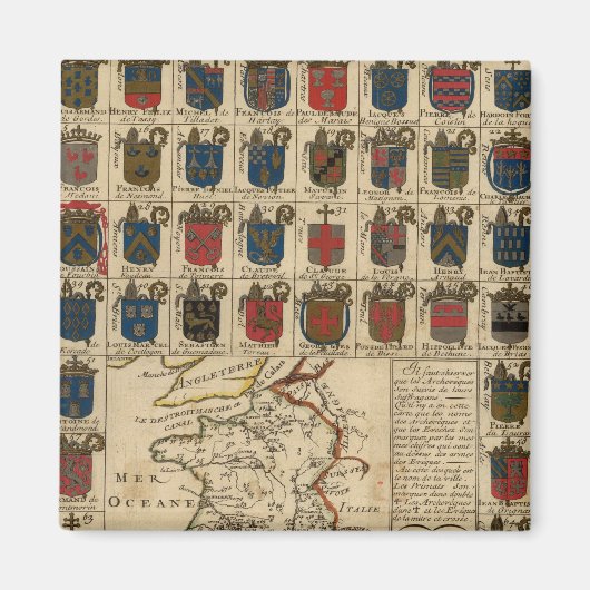 Militaire Frankrijk Magneet (Voorkant)