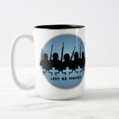 Militaire gedenkwaardige Mok oorlog laat ons de be (Links)