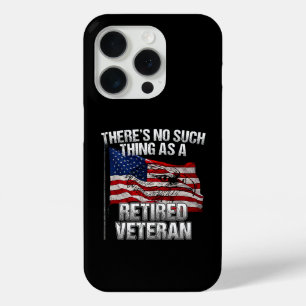 Militaire - Geen Dergelijk Ding als Gepensioneerde iPhone 15 Pro Case