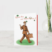 Militaire Gefeliciteerd Leger Indienstneming Kaart (Voorkant)