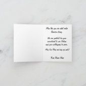 Militaire Gefeliciteerd Leger Indienstneming Kaart (Binnen)