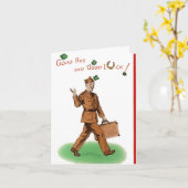 Militaire Gefeliciteerd Leger Indienstneming Kaart (Gele Bloem)