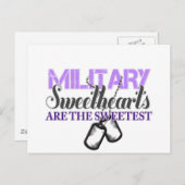 Militaire geliefden briefkaart (Voorkant / Achterkant)