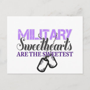 Militaire geliefden briefkaart