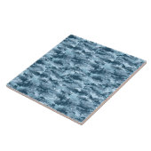 militaire gepixelde camouflagepatroon tegeltje (Zijkant)