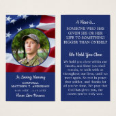 Militaire Gestallen Soldaat-Amerikaanse Kaart van  (Voorkant /achterkant)