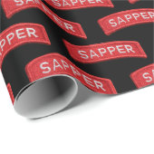 Militaire gevechtsingenieurs Sapper Veteranen  Cadeaupapier (Rol Hoek)