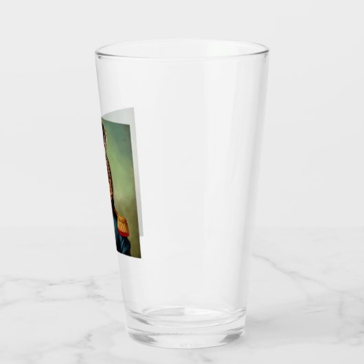 Militaire Giraffe Glass Tumbler (Links)