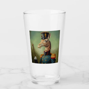 Militaire Giraffe Glass Tumbler
