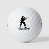 MILITAIRE Golf Cadeaus! Golfballen (Voorkant)