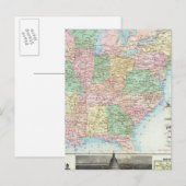 Militaire grafiek van de Unie Briefkaart (Voorkant / Achterkant)