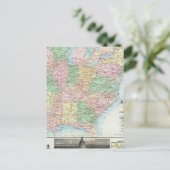 Militaire grafiek van de Unie Briefkaart (Staand voorkant)