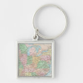 Militaire grafiek van de Unie Sleutelhanger (Voorkant)