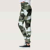Militaire Groene Camo Leggings (Links)