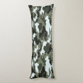 Militaire Groene Camo Lichaamskussen (Achterkant (Verticaal))
