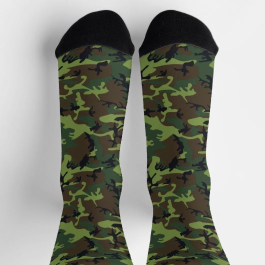 Militaire Groene Camo-Sokken Sokken (Top)