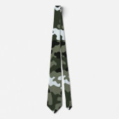 Militaire Groene Camo-Stropdas Stropdas (Voorkant)