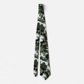 Militaire Groene Camo-Stropdas Stropdas (Achterkant)