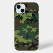 Militaire groene camouflage iPhone 15 Plus Case-Mate iPhone Case (Achterkant)