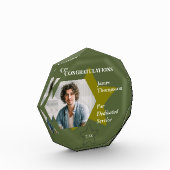 Militaire Groene Dienst Award met Gouden Ster Fotoblokken (Links)