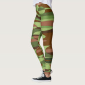 Militaire Groene en Bruine Leggings (Links)