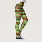 Militaire Groene en Bruine Leggings (Rechts)