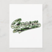 Militaire groepering Camouflage Briefkaart (Voorkant)