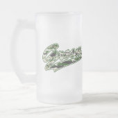 Militaire groepering Camouflage Matglas Bierpul (Links)