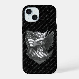 Militaire & Handhaving Professionele Eer Plicht iPhone 15 Case