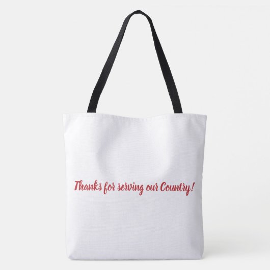 Militaire held Weimaraner Canvas tas (Achterkant)