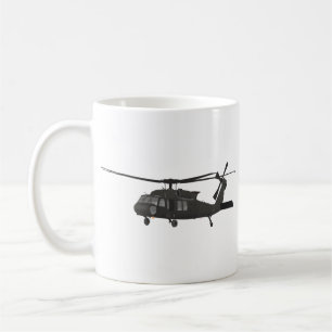 Militaire helikopter koffiemok