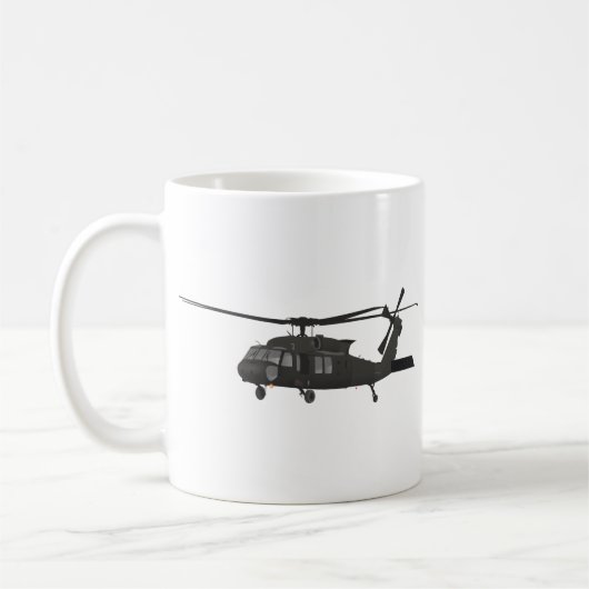 Militaire helikopter koffiemok (Links)