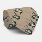 militaire helikopter stropdas (Opgerold)