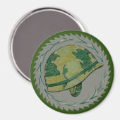 Militaire helm magneet (Voorkant / Achterkant)