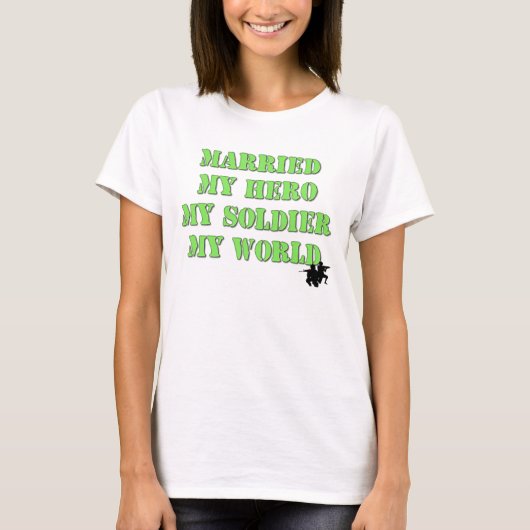 Militaire Hero T-shirt (Voorkant)