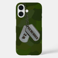 Militaire hond Tags op Camo