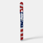 militaire hondenoormerken op vlaggen Case-Mate iPhone case (Achterkant / Links)