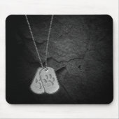 Militaire hondenzakken met verfdrukken muismat (Voorkant)