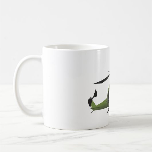 Militaire Huey Helikopter Koffiemok (Links)