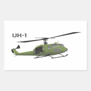 Militaire Huey Helikopter Sticker