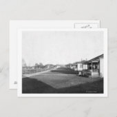 Militaire huizen in het woongebied Fort Meade Briefkaart (Voorkant / Achterkant)