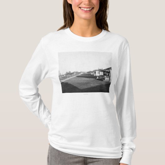 Militaire huizen in het woongebied Fort Meade T-shirt (Voorkant)
