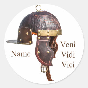 Militaire huls van de Oudheid Roman Ronde Sticker