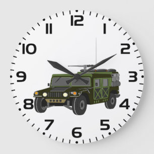 Militaire Humvee Off-Road Tactisch Voertuig Grote Klok